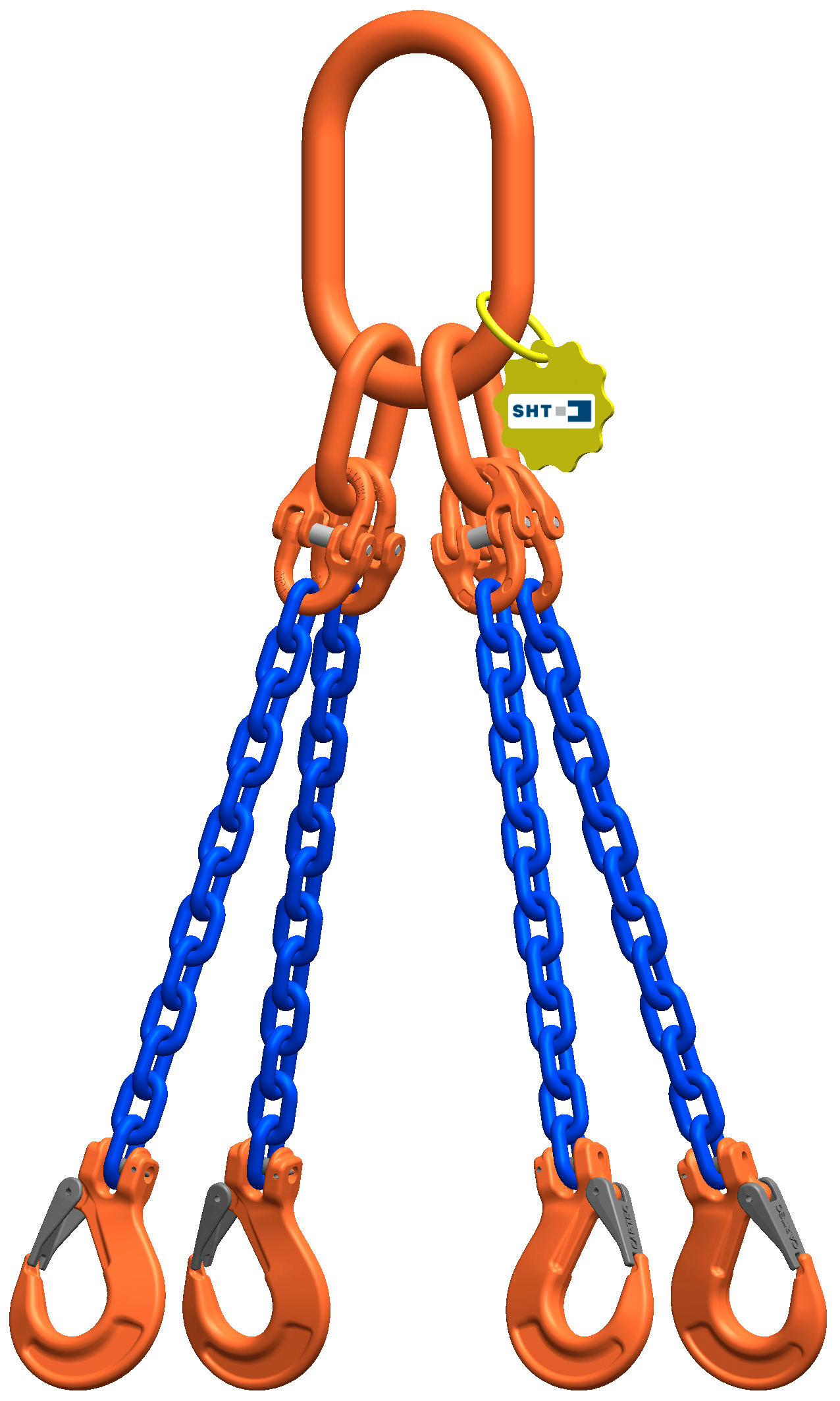 Catena di sollevamento a 4 fili / Catena di sollevamento classe di qualità 10